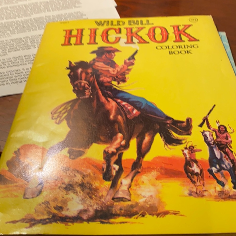 Vintage coloring book. No date but price is 39 ce